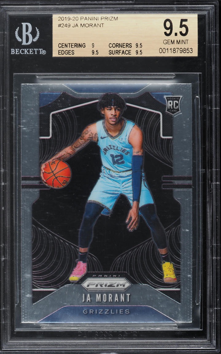 Ja Morant — 2019-20 Prizm RC #249 BGS 9.5